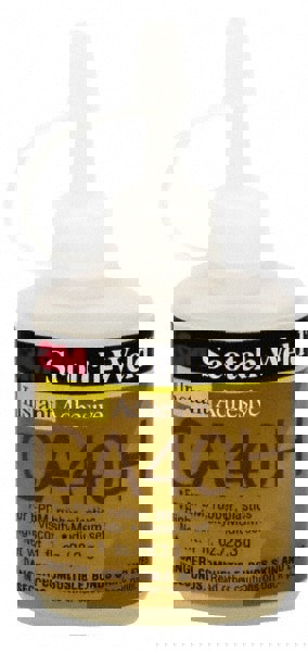 Adhesive Glue: 1 lb Bottle, Yellow